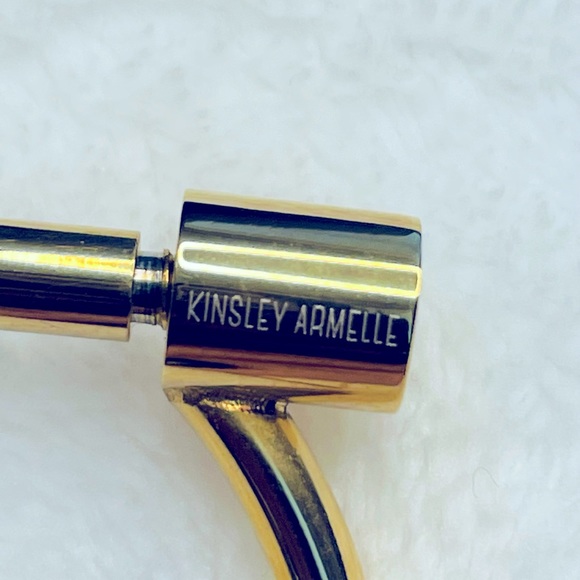 Kinsley Armelle Gold Bracelet (Locking Bar) - Picture 2 of 5